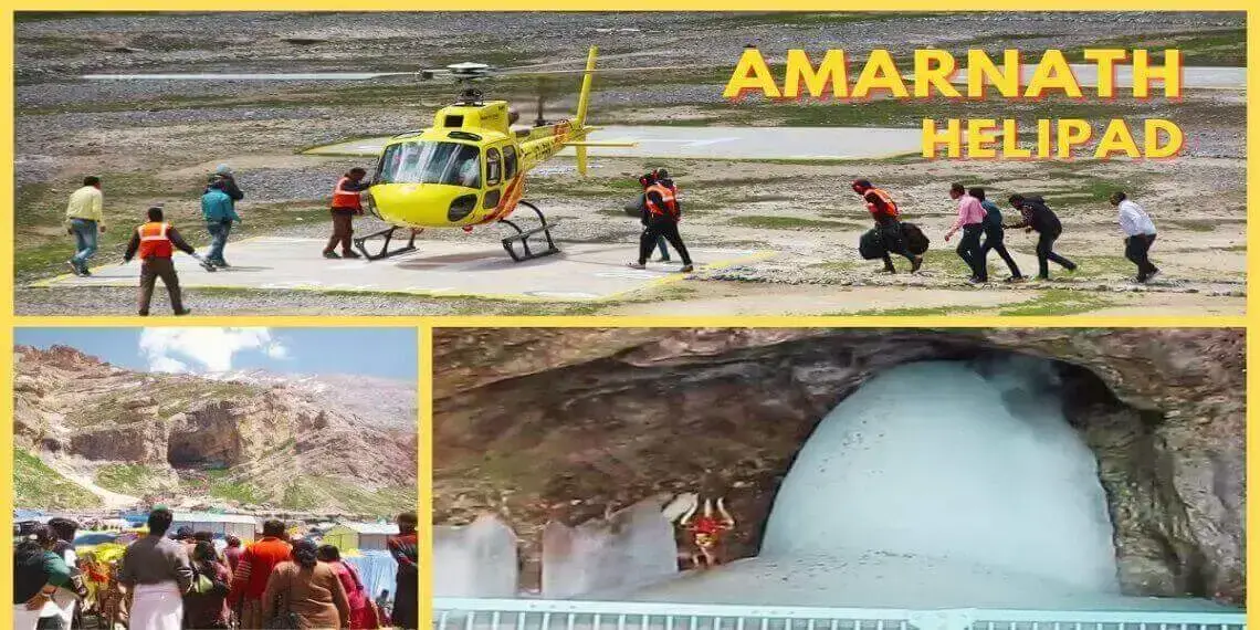 Amarnath helicopter booking online and price details